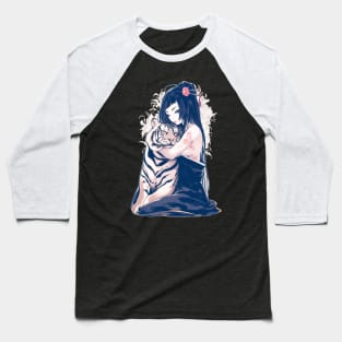 Geisha tiger shogun’s Geisha 87012 Baseball T-Shirt